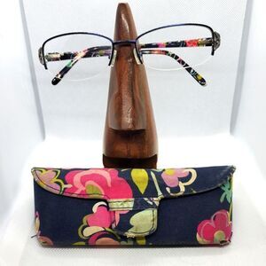 Vera Bradley Vanessa Ribbons Prescription Glasses Frames & Case